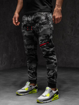 Графітові чоловічі камуфляжні спортивні штани Bolf KK04A1