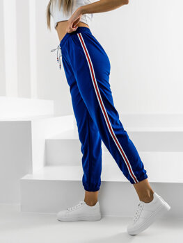 Кобальтові жіночі спортивні штани Bolf YW01020A