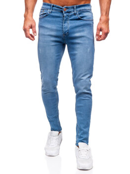 Сині чоловічі джинсові штани regular fit Bolf 6177