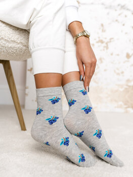 Сірі жіночі шкарпетки Bolf WQ7638-2