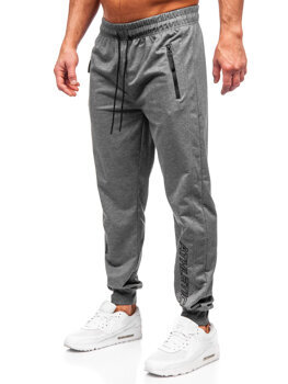 Сірі чоловічі спортивні штани джоггери Bolf JX6351