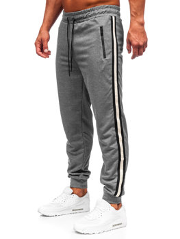 Сірі чоловічі спортивні штани джогери Bolf JX6156