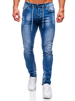 Темно-сині джинси чоловічі regular fit Bolf MP021BC
