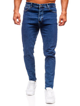 Темно-сині чоловічі джинси regular fit Bolf 6053