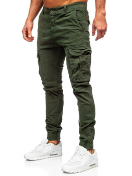 Хакі чоловічі камуфляжні штани джогери-карго Bolf 2233