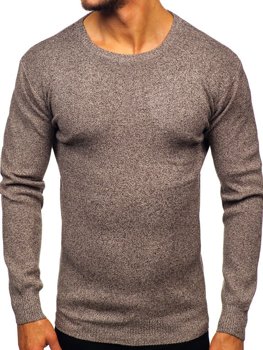 Чоловічий светр коричневий Bolf 8529