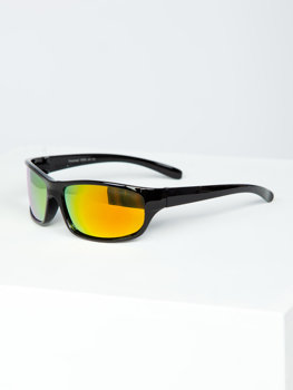 Чорно-золоті сонцезахисні окуляри Bolf MIAMI7