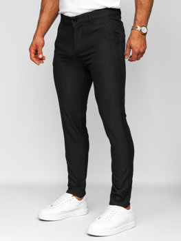 Чорні чоловічі штани чінос Bolf 0031