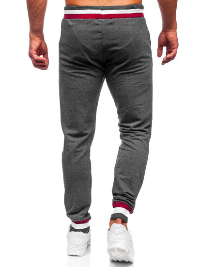 Графітові чоловічі спортивні штани-джоггери Bolf 7033