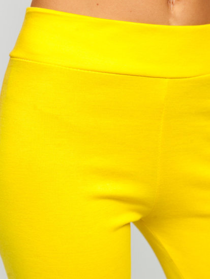 Жовті жіночі легінси Bolf YW01058