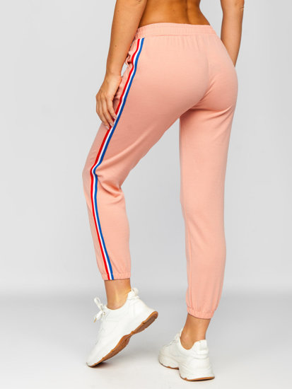 Світло-рожеві жіночі спортивні штани Bolf YW01020