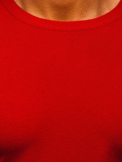 Червоний чоловічий светр Bolf YY01