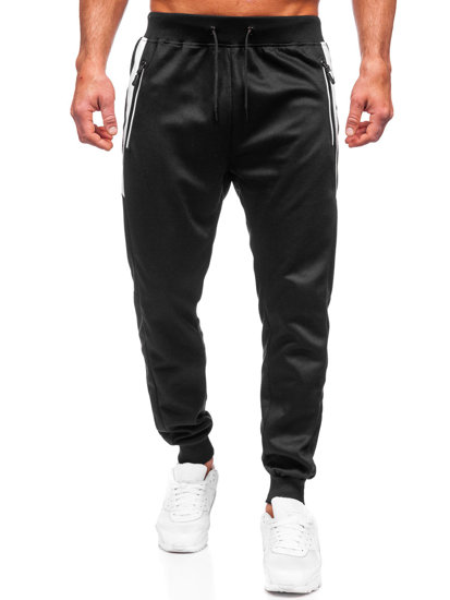 Чорні чоловічі спортивні штани Bolf 8K212A