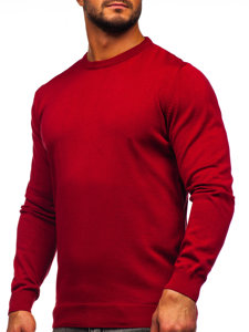 Бордовий чоловічий светр Bolf 2300