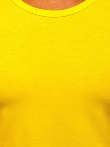 Жовта майка без принта Bolf 99001