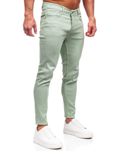 Зелені чоловічі тканинні штани Bolf GT-S