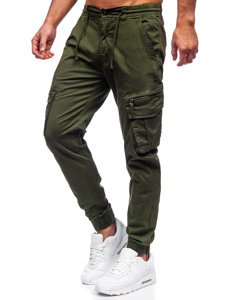Зелені штани джоггери карго чоловічі Bolf CT6707S0