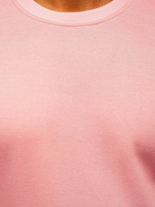 Світло-рожева чоловіча толстовка без капюшону Bolf 2001