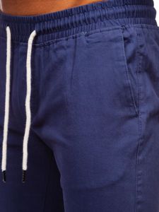Сині чоловічі штани джоггери Bolf 1145