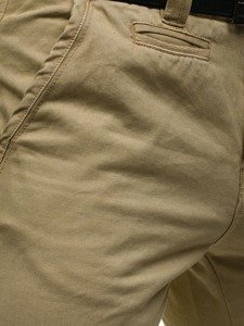 Чоловічі штани чиноси бежеві Bolf 6190