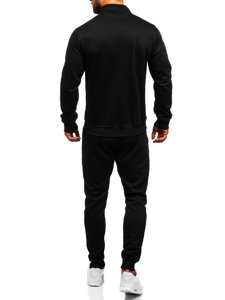 Чорний чоловічий спортивний костюм Bolf 10385